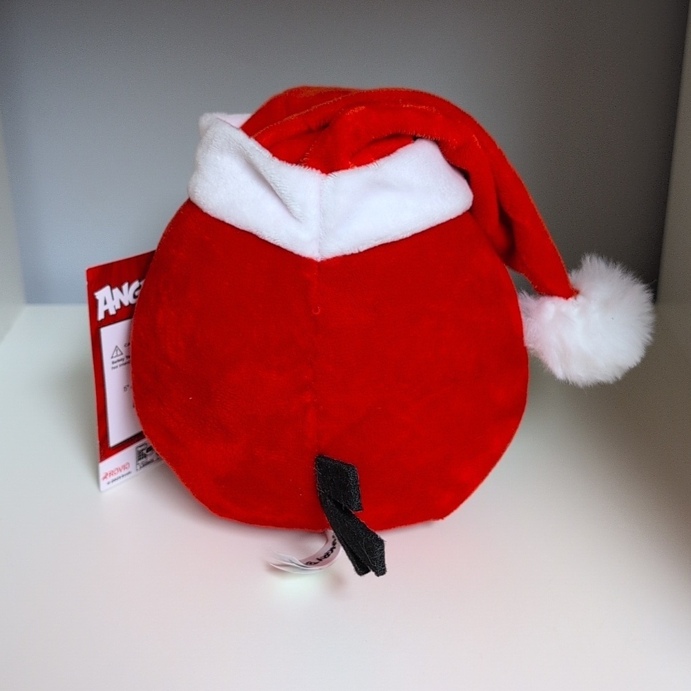 ♥️NEW♥️ Angry Birds Christmas 5" Plush - Picture 4 of 5